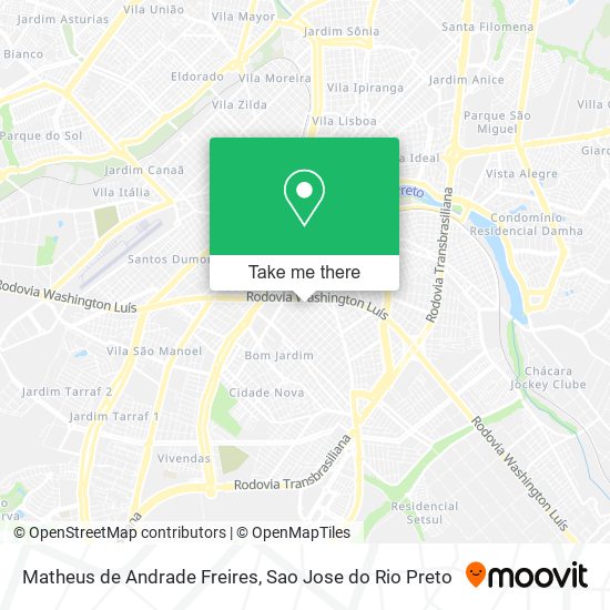 Matheus de Andrade Freires map