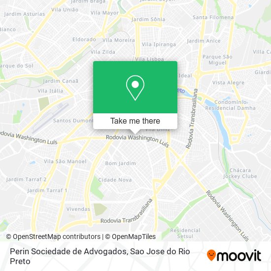 Perin Sociedade de Advogados map