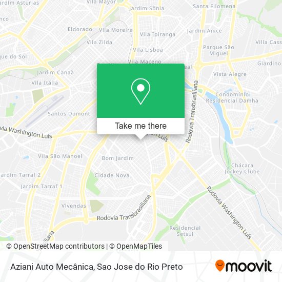 Aziani Auto Mecânica map