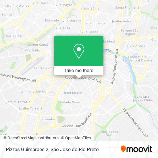 Pizzas Guimaraes 2 map