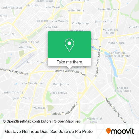 Gustavo Henrique Dias map