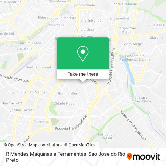 R Mendes Máquinas e Ferramentas map