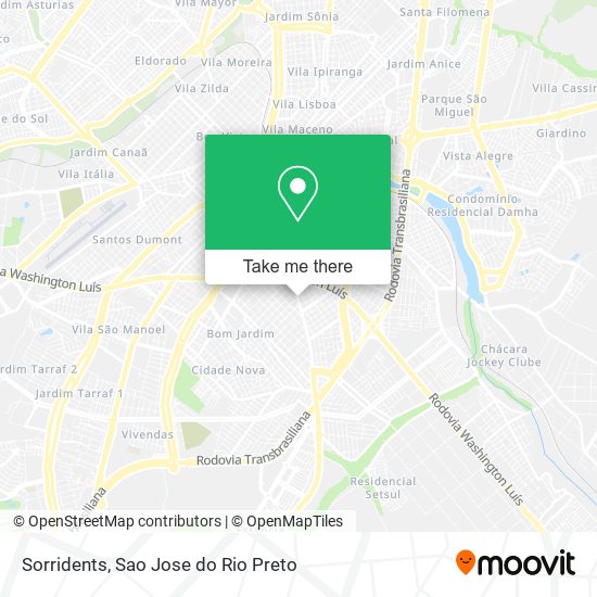 Sorridents map