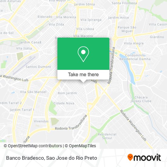 Banco Bradesco map