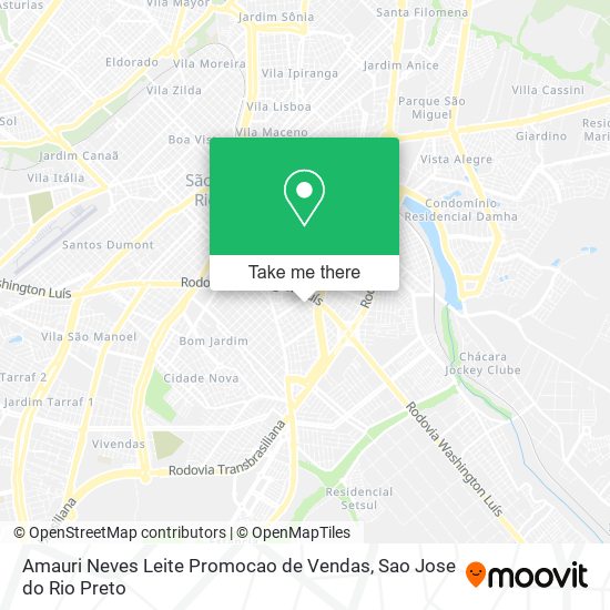 Amauri Neves Leite Promocao de Vendas map
