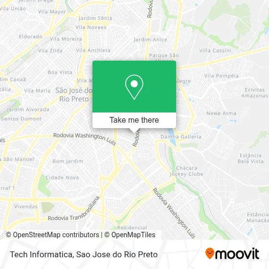 Tech Informatica map