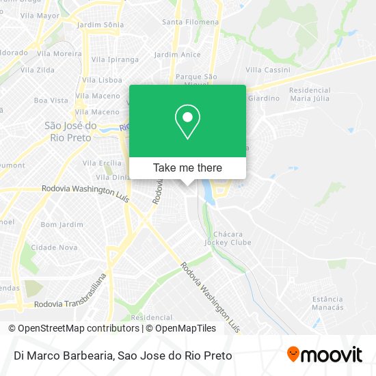 Di Marco Barbearia map