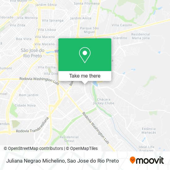 Juliana Negrao Michelino map