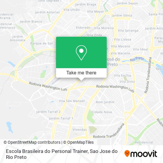 Escola Brasileira do Personal Trainer map