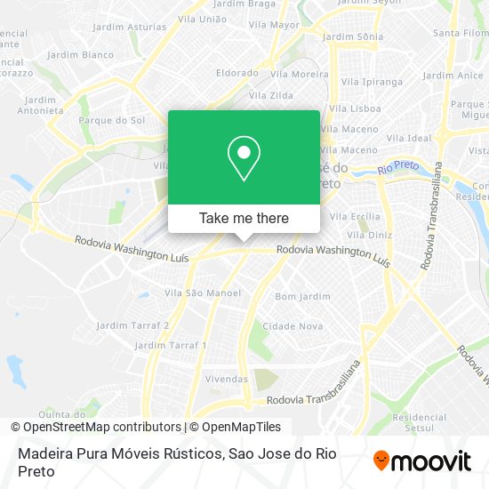 Madeira Pura Móveis Rústicos map