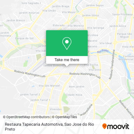 Restaura Tapecaria Automotiva map