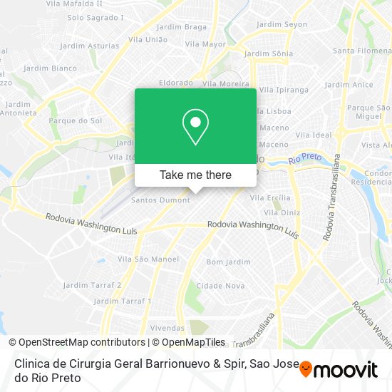 Clinica de Cirurgia Geral Barrionuevo & Spir map
