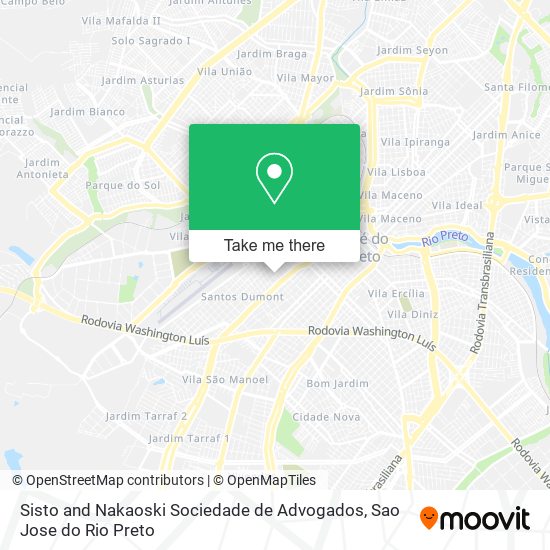 Sisto and Nakaoski Sociedade de Advogados map