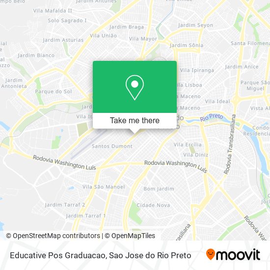 Educative Pos Graduacao map