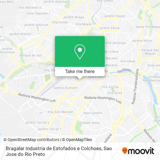 Bragalar Industria de Estofados e Colchoes map