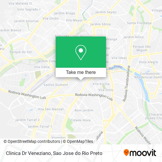 Clinica Dr Veneziano map