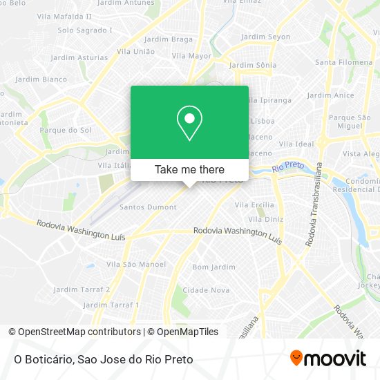 O Boticário map