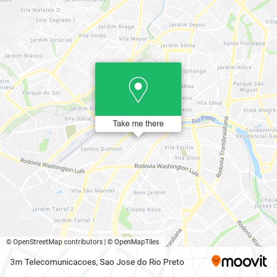 3m Telecomunicacoes map