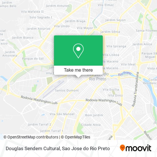 Douglas Sendem Cultural map