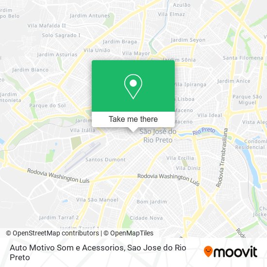 Auto Motivo Som e Acessorios map