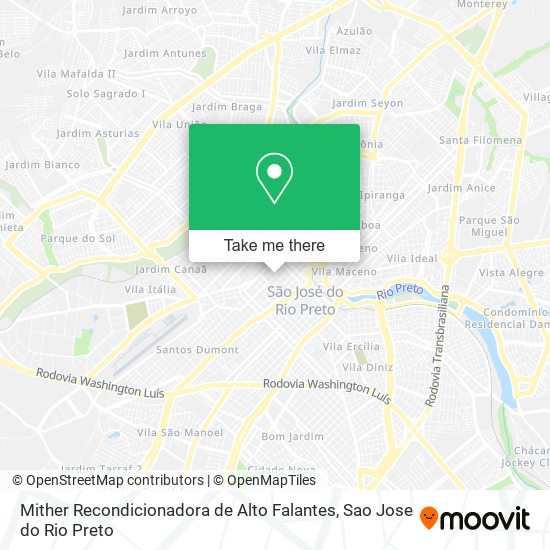 Mither Recondicionadora de Alto Falantes map