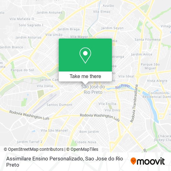 Assimilare Ensino Personalizado map