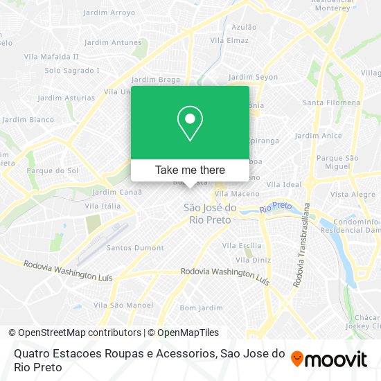 Quatro Estacoes Roupas e Acessorios map