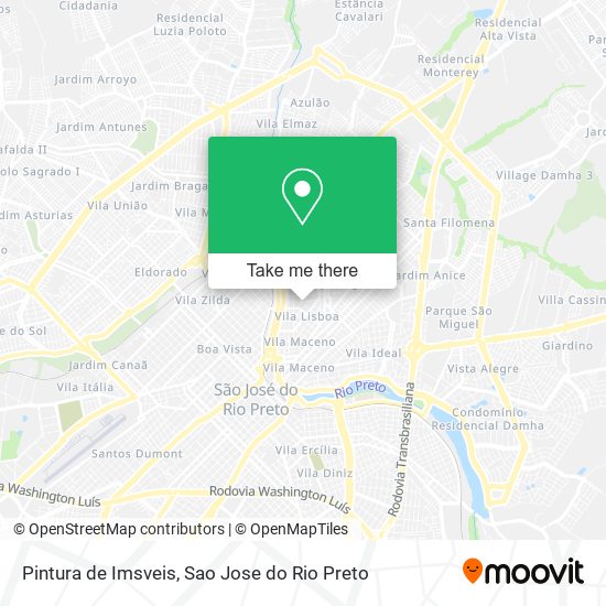 Pintura de Imsveis map