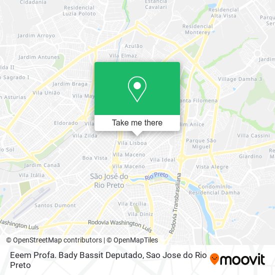 Eeem Profa. Bady Bassit Deputado map