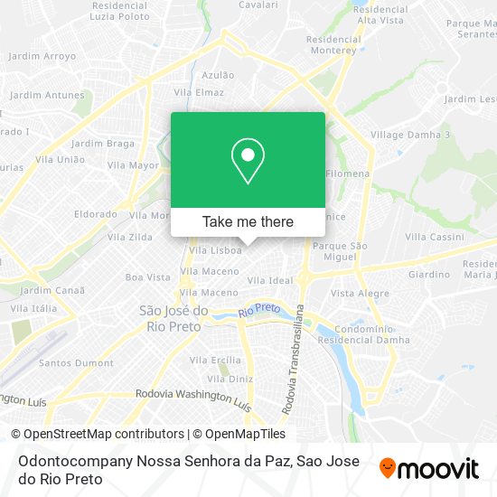 Odontocompany Nossa Senhora da Paz map