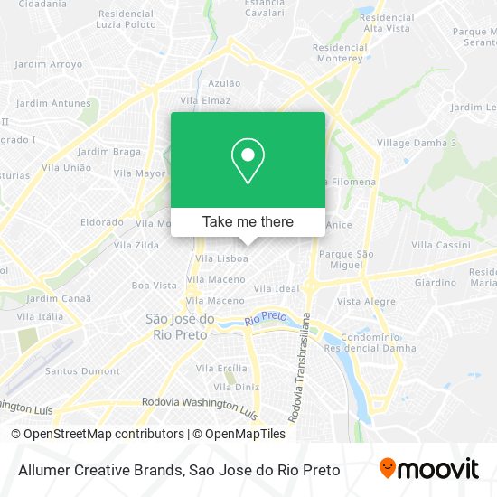 Allumer Creative Brands map