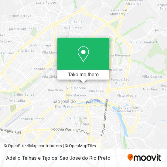 Adélio Telhas e Tijolos map