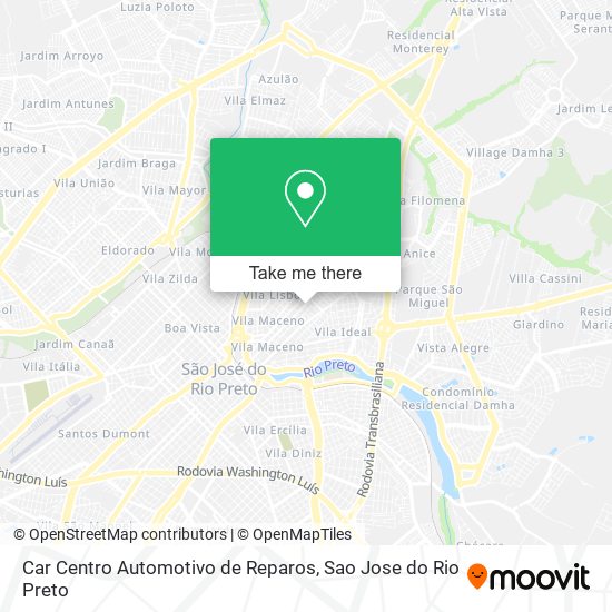 Car Centro Automotivo de Reparos map