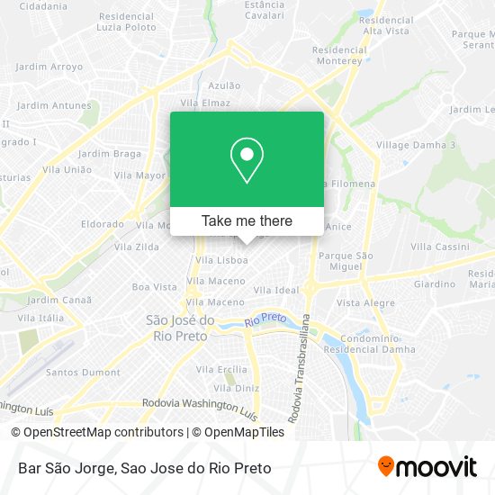 Bar São Jorge map