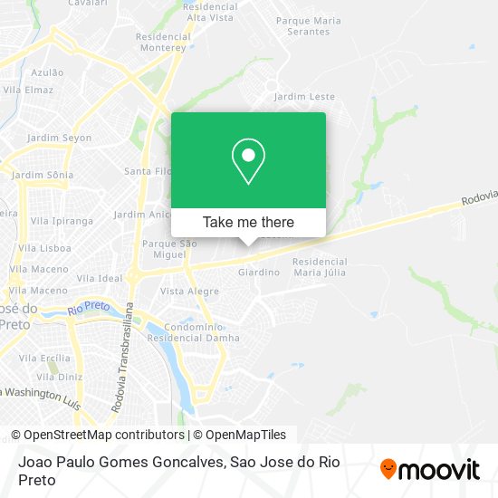 Joao Paulo Gomes Goncalves map