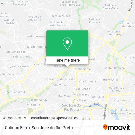 Calmon Ferro map