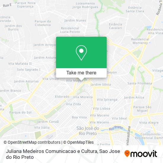 Juliana Medeiros Comunicacao e Cultura map