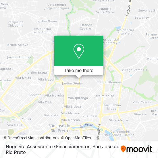 Nogueira Assessoria e Financiamentos map