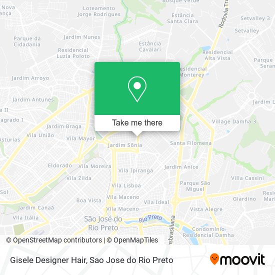 Gisele Designer Hair map