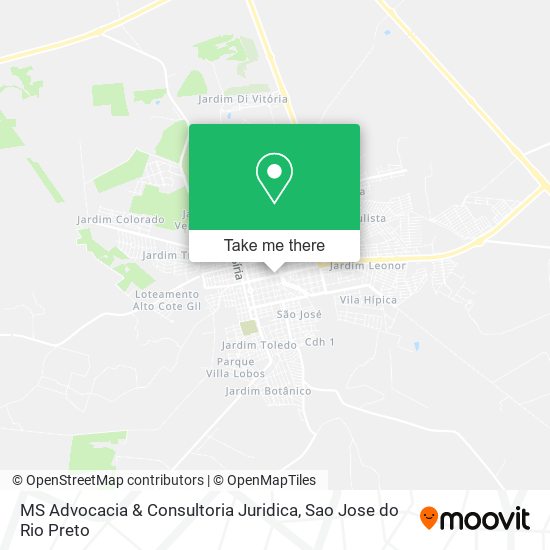 MS Advocacia & Consultoria Juridica map