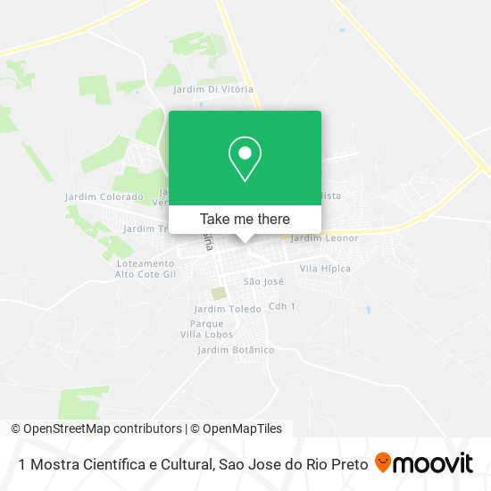 1 Mostra Científica e Cultural map