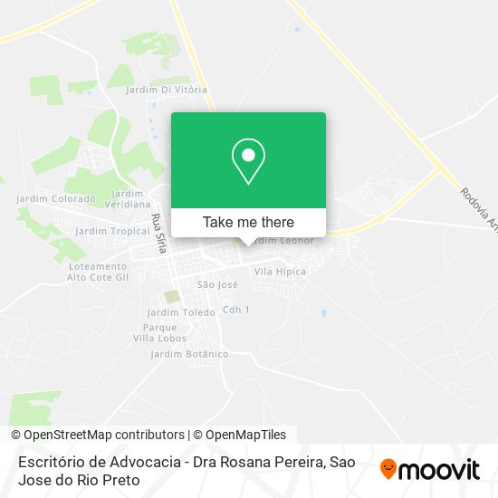 Escritório de Advocacia - Dra Rosana Pereira map