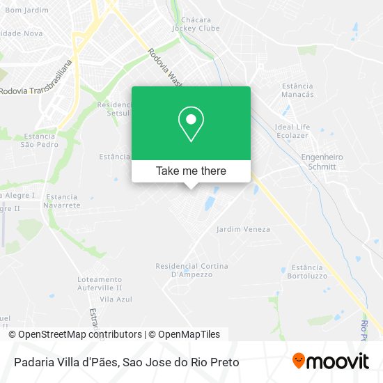 Padaria Villa d'Pães map