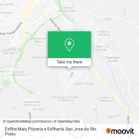 Esfiha Mais Pizzaria e Esfiharia map