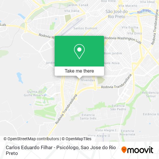 Carlos Eduardo Filhar - Psicólogo map