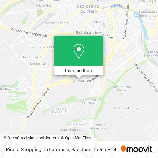 Mapa Picolo Shopping da Farmácia