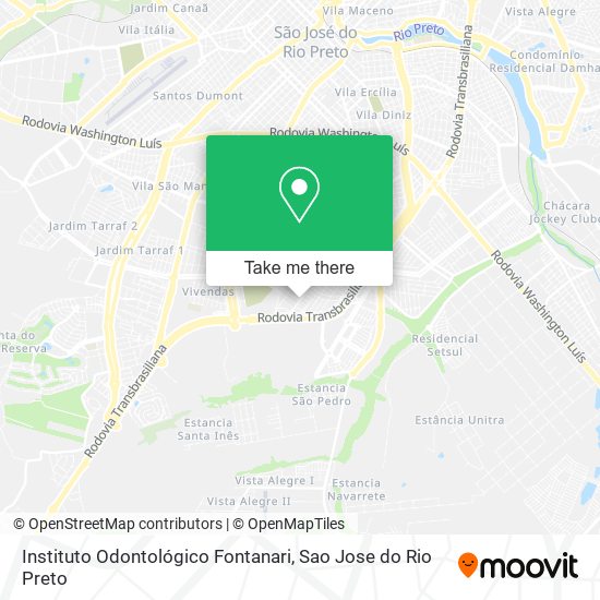Instituto Odontológico Fontanari map