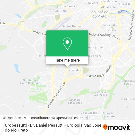 Uropessutti - Dr. Daniel Pessutti - Urologia map