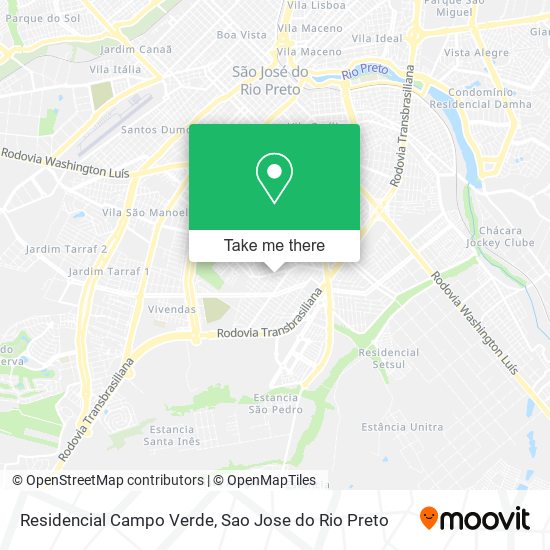 Mapa Residencial Campo Verde