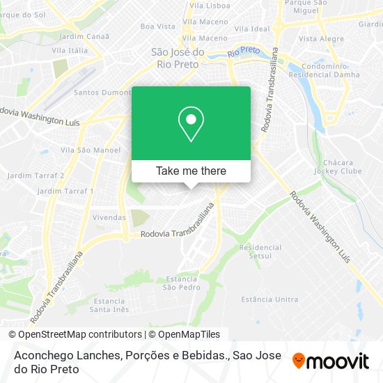 Aconchego Lanches, Porções e Bebidas. map